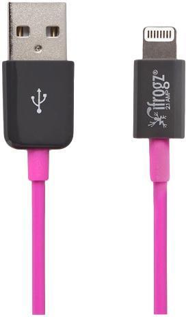 Интерфейсный кабель Ifrogz Uniquesync Lniquesync-USB Розовый 1m
